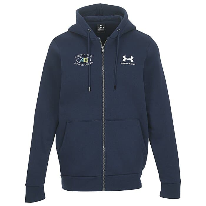Under Armour Icon Fleece Full-Zip Hooded Sweatshirt - Embroidered