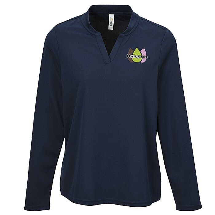 Nova Performance Long Sleeve Pique Polo - Ladies'