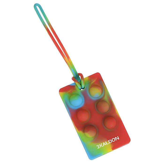 Push Pop Luggage Tag