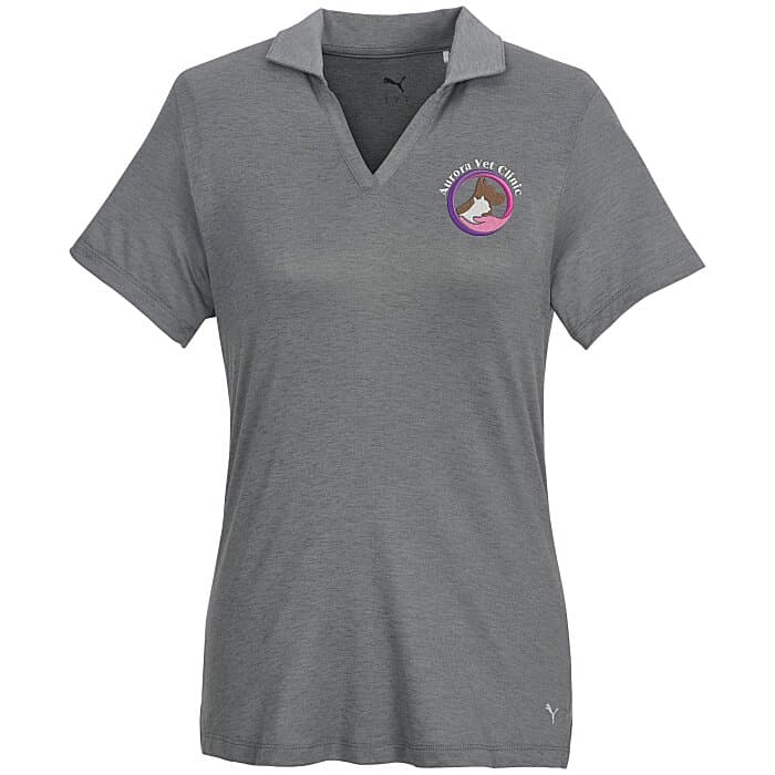 Puma Golf Icon Heather Polo 2.0 - Ladies'
