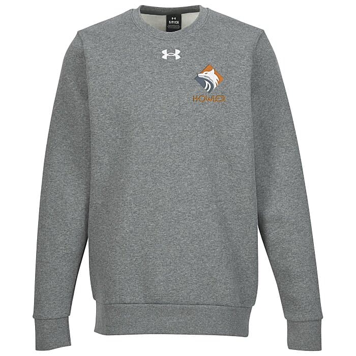 Under Armour Team Icon Fleece Crewneck Sweatshirt - Embroidered