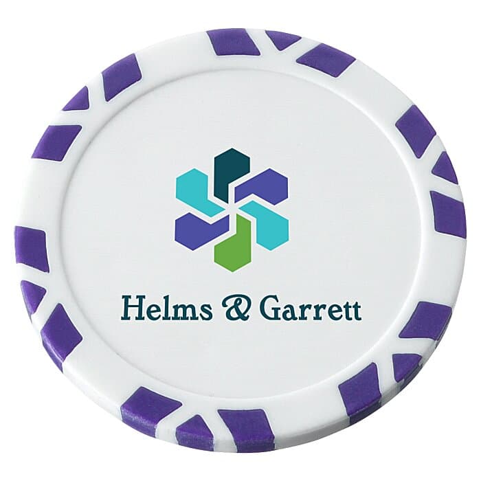 Mini Poker Chip Ball Marker