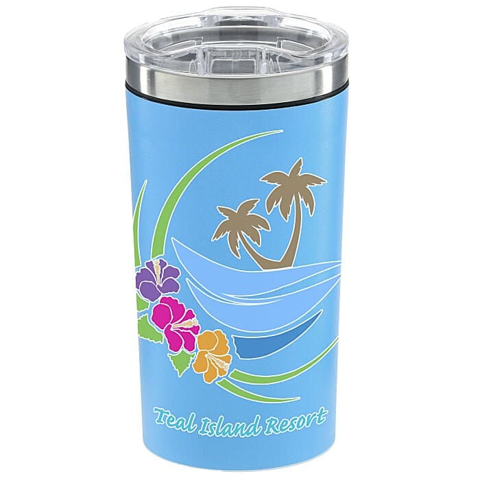 Colorful Kiri Coffee Tumbler - 18 oz.
