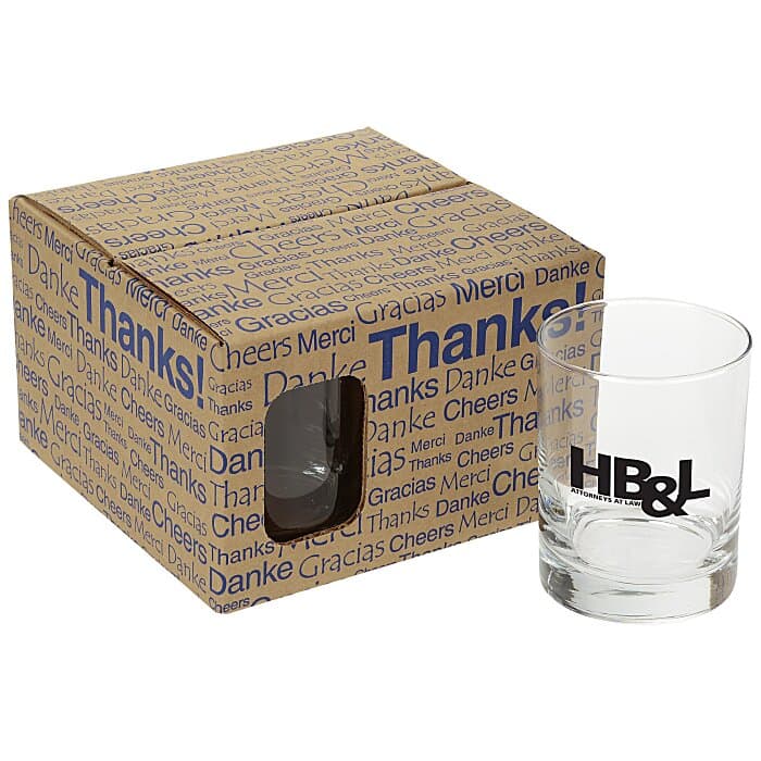 Double Old-Fashioned Glass Set