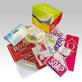 Packaging Products Samples