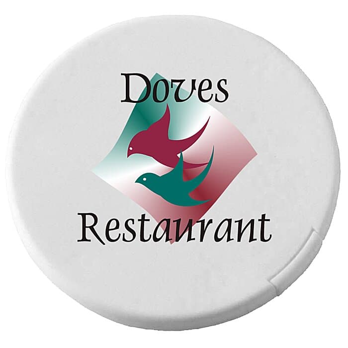 Sugar-Free Mint Card - Round