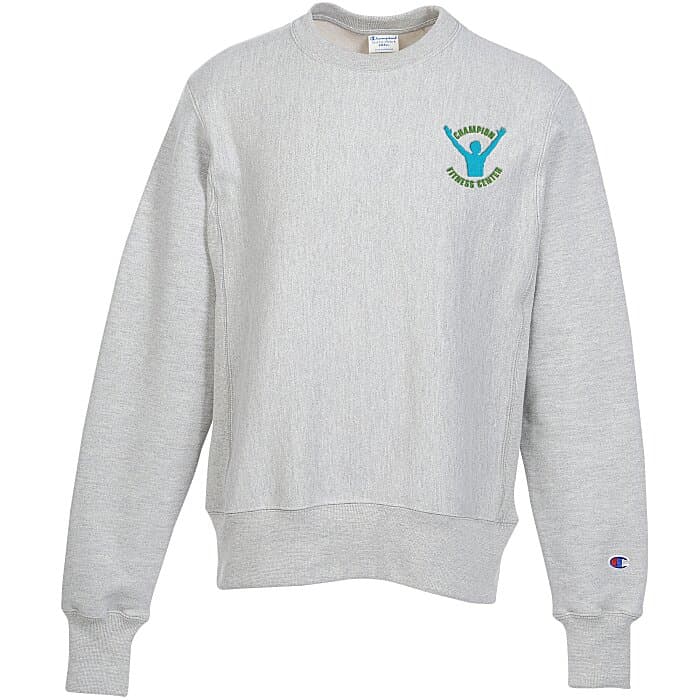 Champion Reverse Weave 12-oz Crew Sweatshirt - Embroidered
