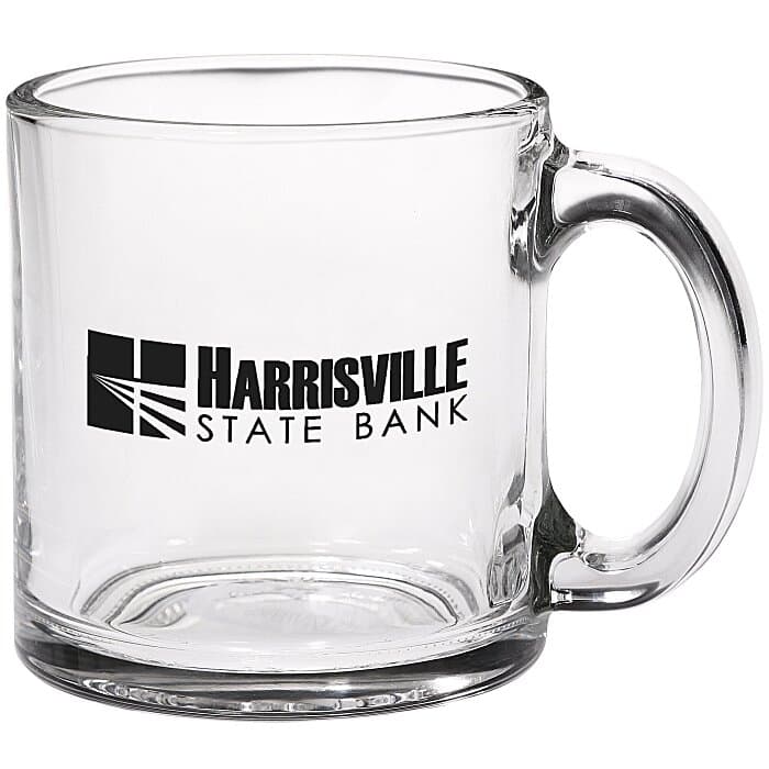 Glass Mug - 13 oz