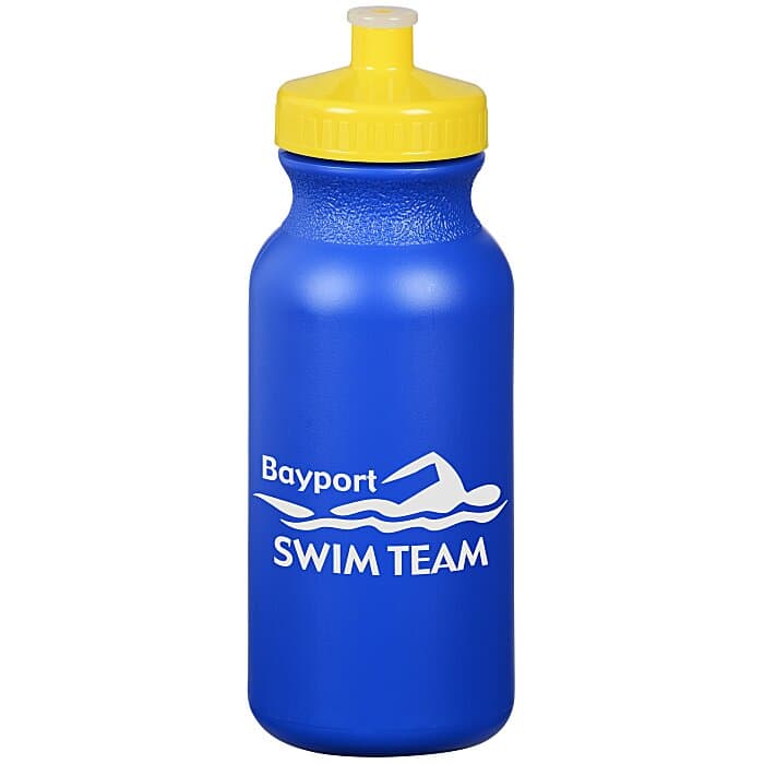 Sport Bottle with Push Pull Lid - 20 oz - Colors