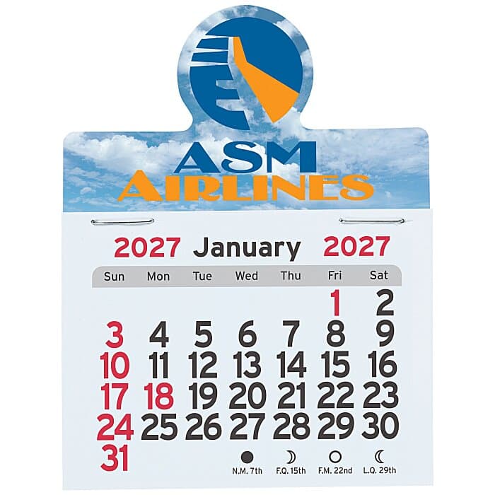 Peel-N-Stick Calendar - Circle