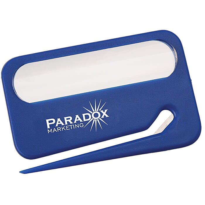 Wall Street Letter Opener and Magnifier
