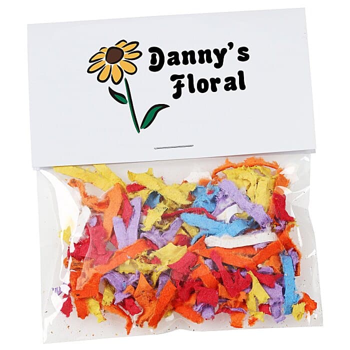 Flower Seed Multicolor Confetti Pack