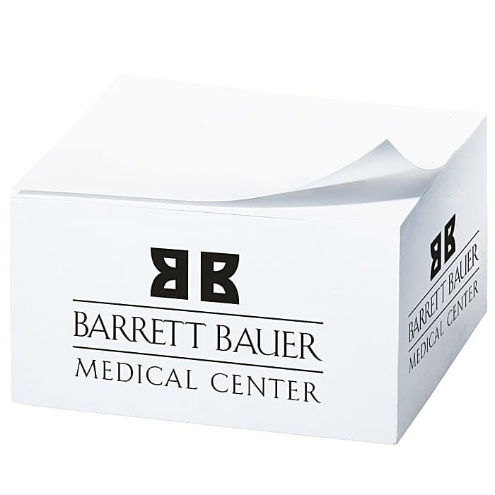 Post-it® Notes Cubes - 2-3/4 inches x 2-3/4 inches x 1-3/8 inches - White