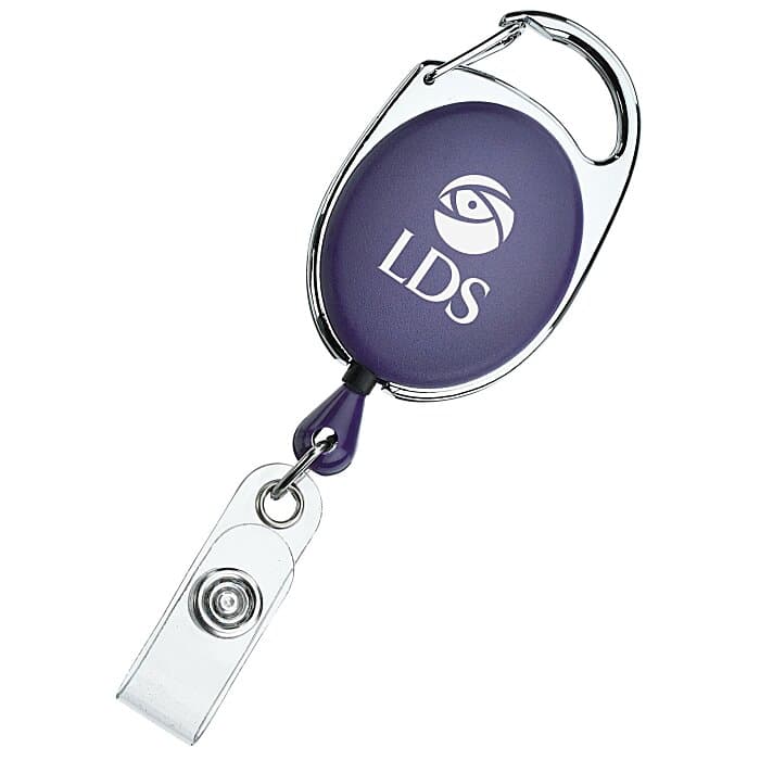 Clip-On Retractable Badge Holder - Opaque