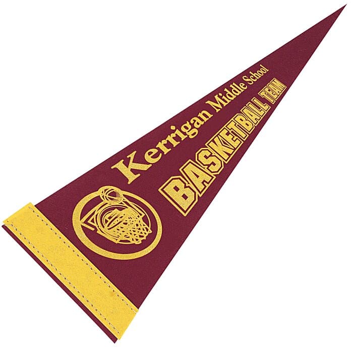 Pennant 5 inches x 12 inches - Colors