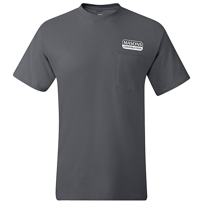 Hanes Beefy-T with Pocket