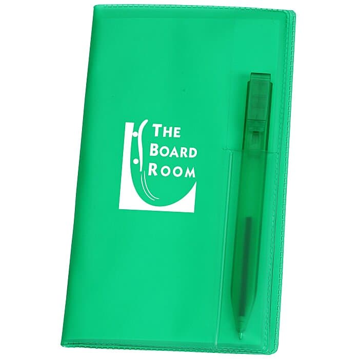 Weekly Pocket Planner with Pen - Translucent