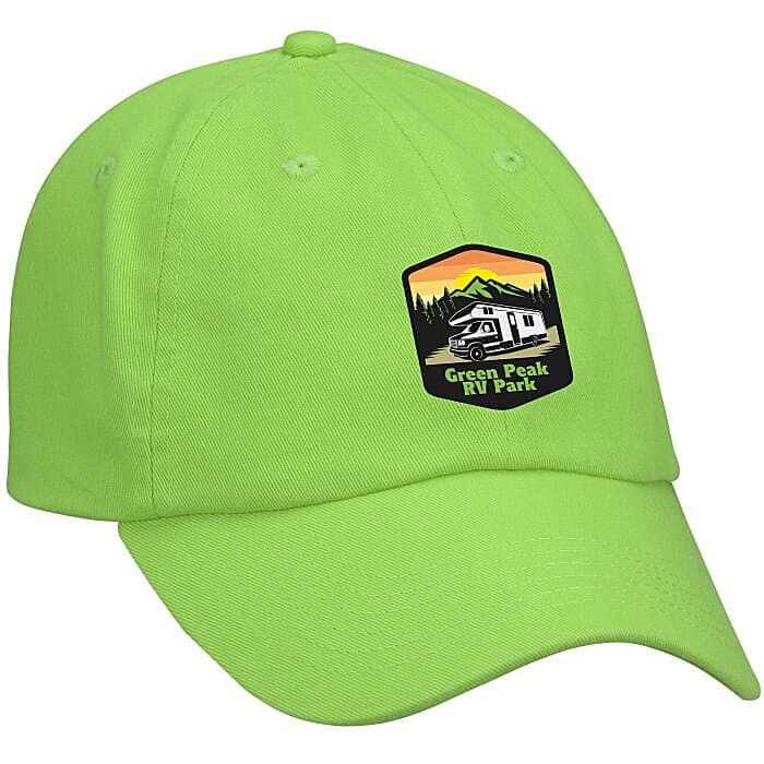 Cotton Washed Cap - Solid - Full Color