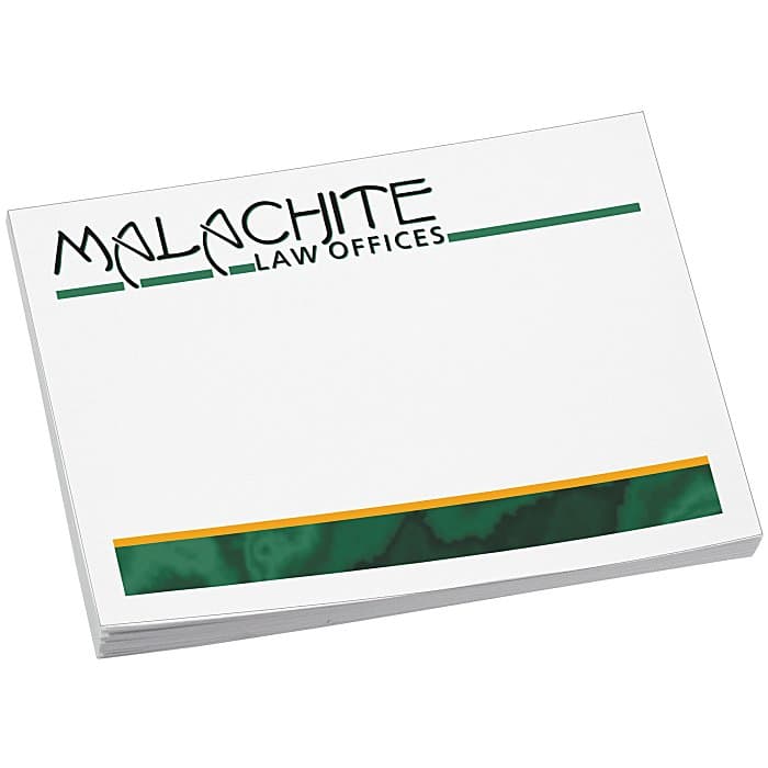 Post-it® Notes - 3 inches x 4 inches - Exclusive - Marble - 50 Sheet