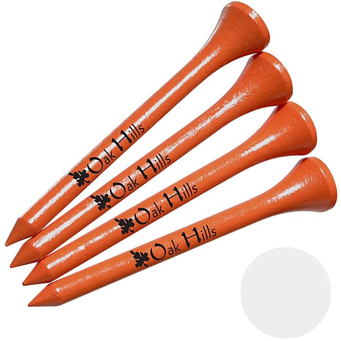 Tees and Ball Marker Pack - 2 3/4 inches