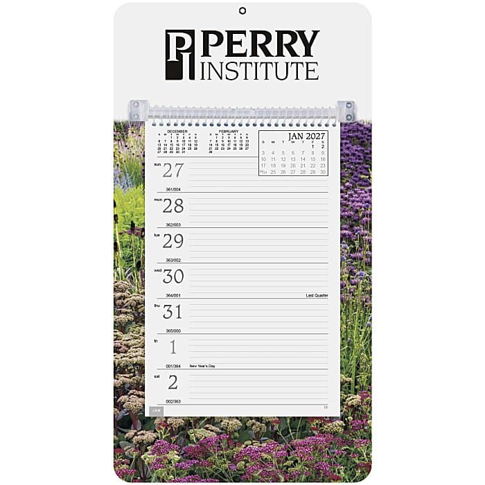 Weekly Tear Away Memo Calendar - Gardening