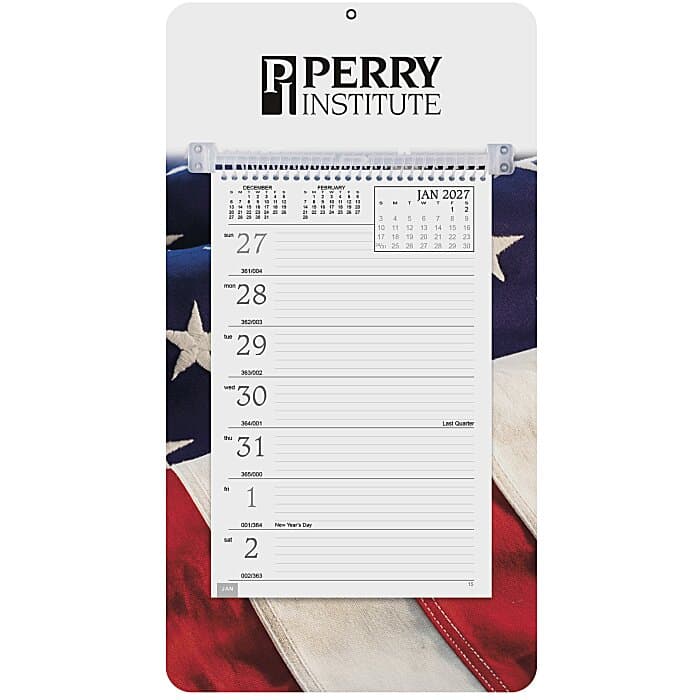 Weekly Tear Away Memo Calendar - Patriotic