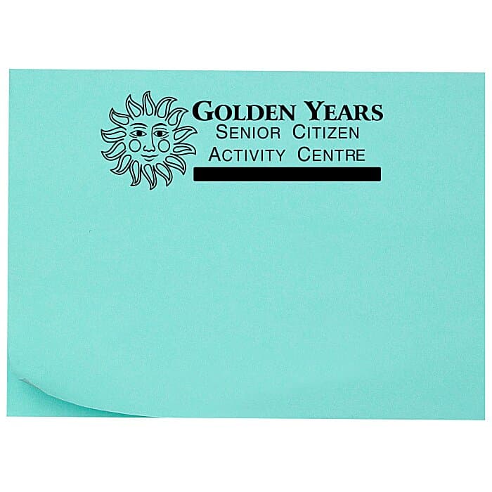 Post-it® Notes - 3 inches x 4 inches - 25 Sheet - Recycled