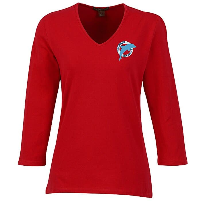 Blue Generation 3/4 Sleeve Tee - Ladies'