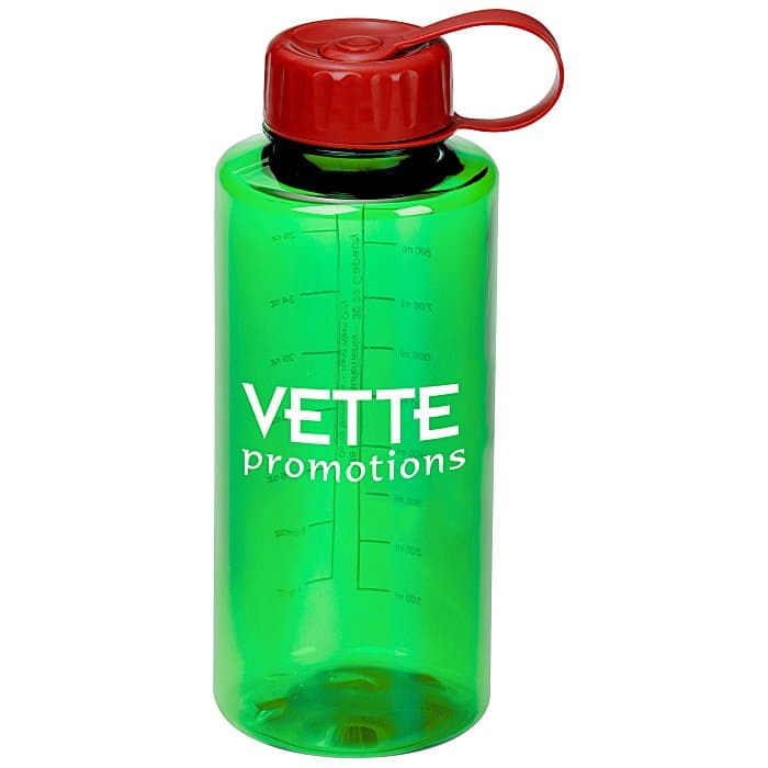 Mountain Bottle with Tethered Lid - 36 oz