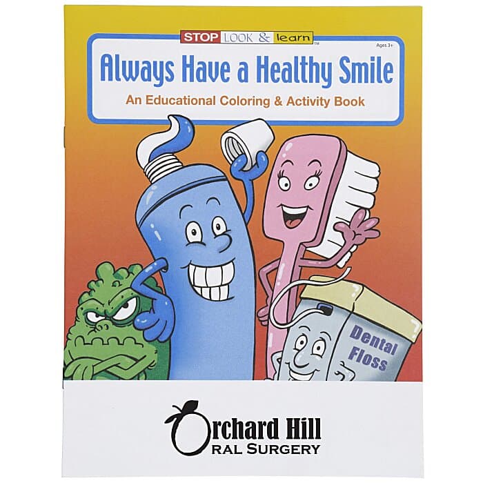Always Have a Healthy Smile Coloring Book