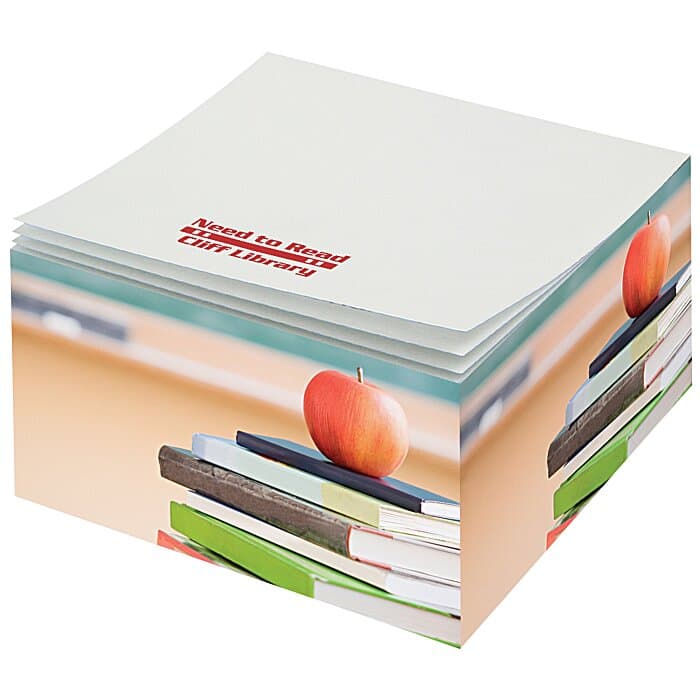 Post-it® Notes Cubes - 2-3/4 inches x 2-3/4 inches x 1-3/8 inches - Education