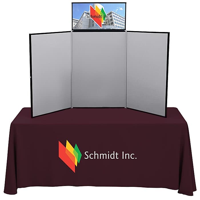 Fold N Go Tabletop Display Kit - 6 feet - Header