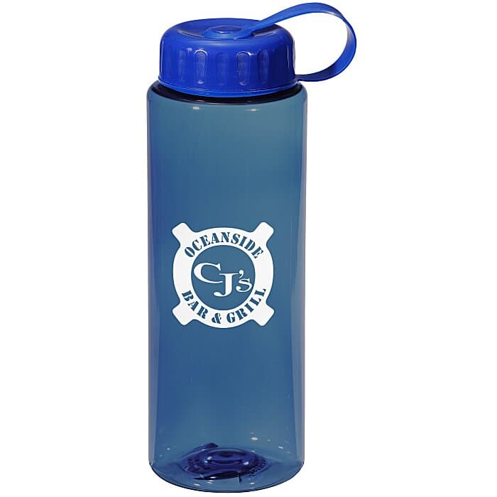 Guzzler Sport Bottle with Tethered Lid - 32 oz