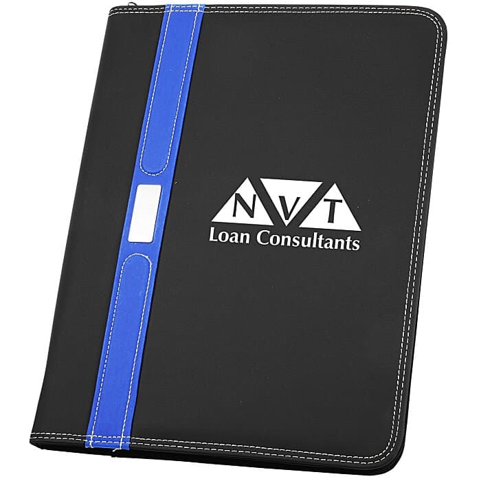 Contemporary Zippered Portfolio