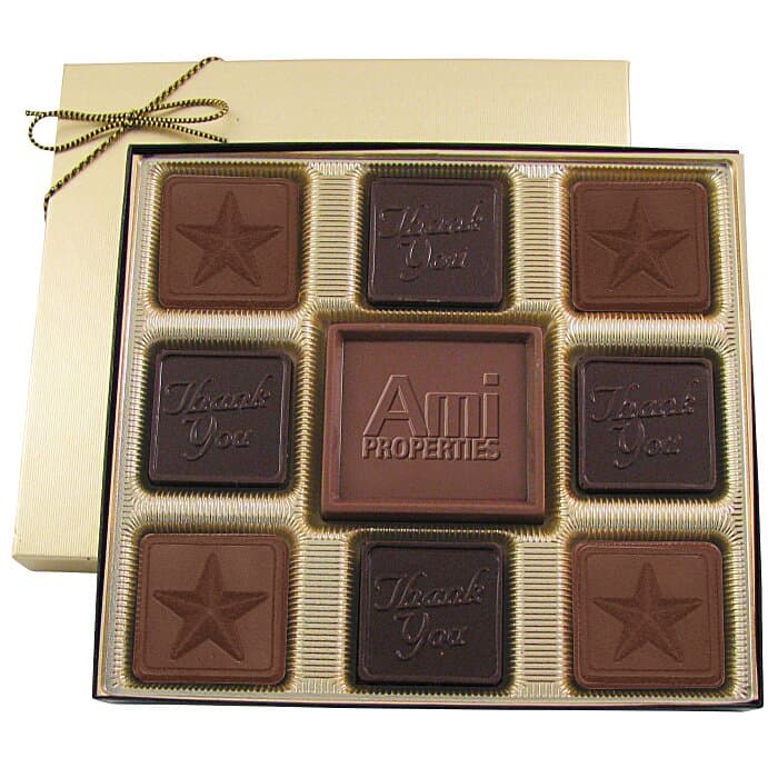 Centerpiece Chocolates - 6 oz - Thank You & Star