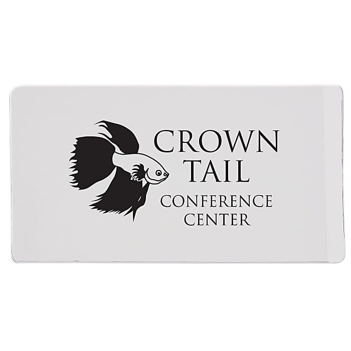 Vinyl Envelope Sheet Protector - 3-3/4 inches x 7-3/4 inches