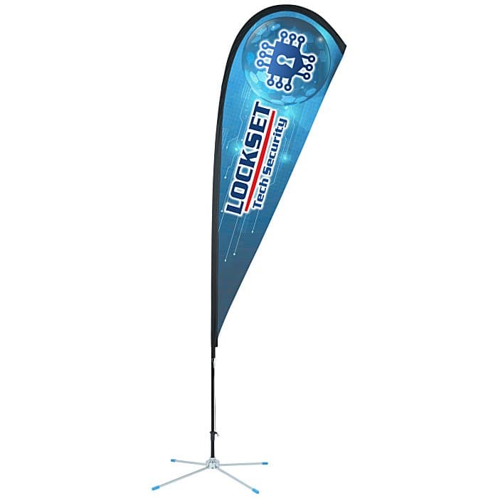 Indoor Sail Sign - 8' - One Sided