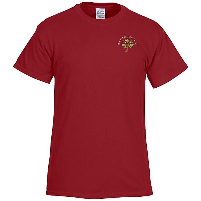 Gildan 6-oz Ultra Cotton T-Shirt - Men's - Embroidered