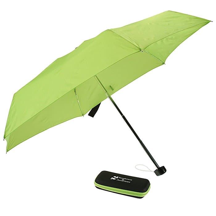Mini Folding Umbrella with EVA Case - 37-inch Arc