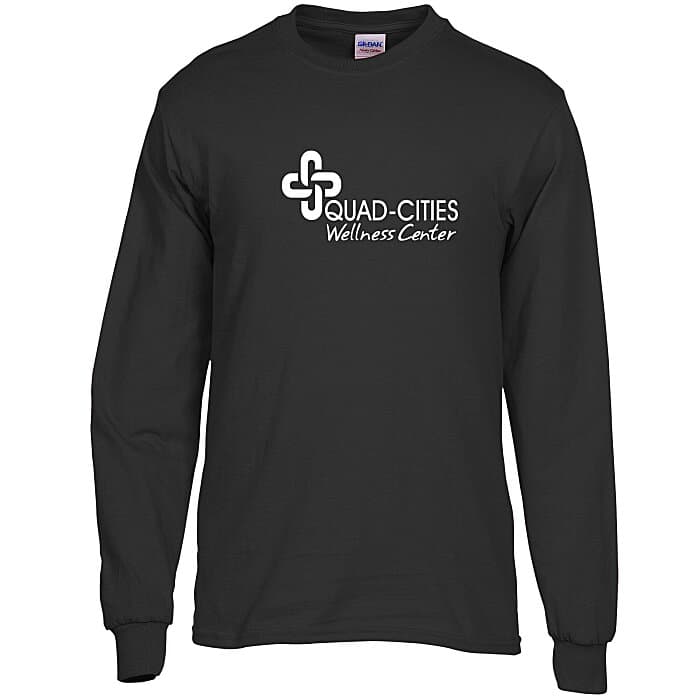 Gildan 5.3-oz Cotton LS T-Shirt - Screen