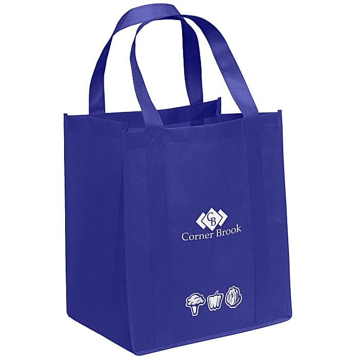 Veggie Print Little Thunder Tote - 13 inches x 12 inches