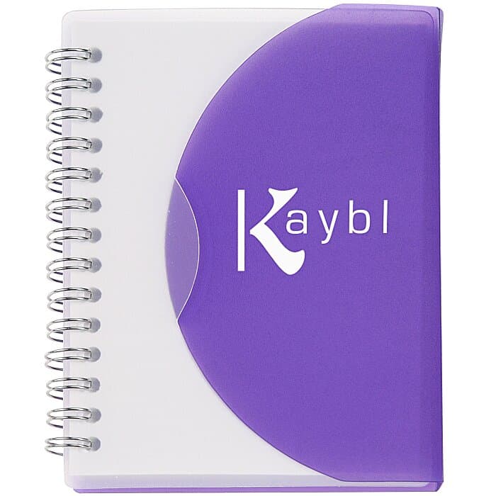 Spiral Curve Notebook - 5 1/4 inches x 4 1/4 inches