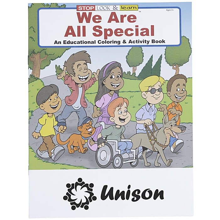 We Are All Special Coloring Book