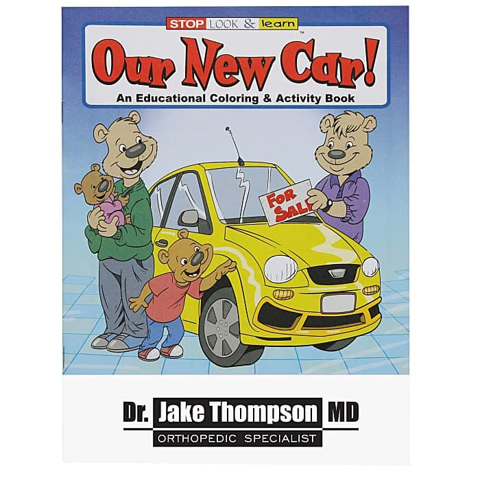 Our New Car Coloring Book