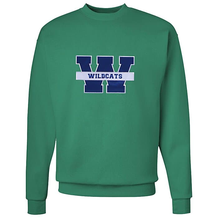 Hanes ComfortBlend Sweatshirt - Applique Twill