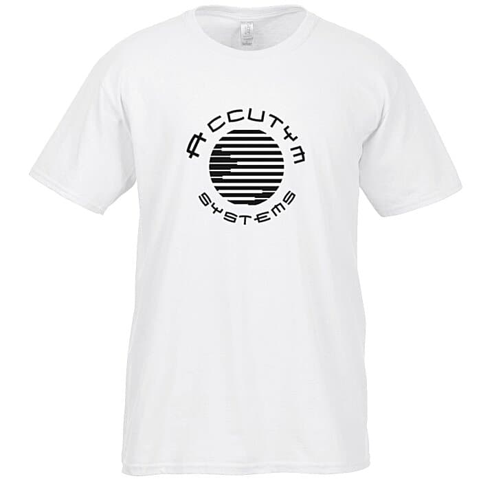 Gildan Softstyle T-Shirt - Men's - White - Screen