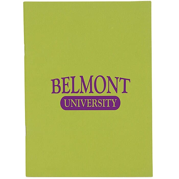 Stapled Meeting Notebook - 9 inches x 6 inches - 48 Page