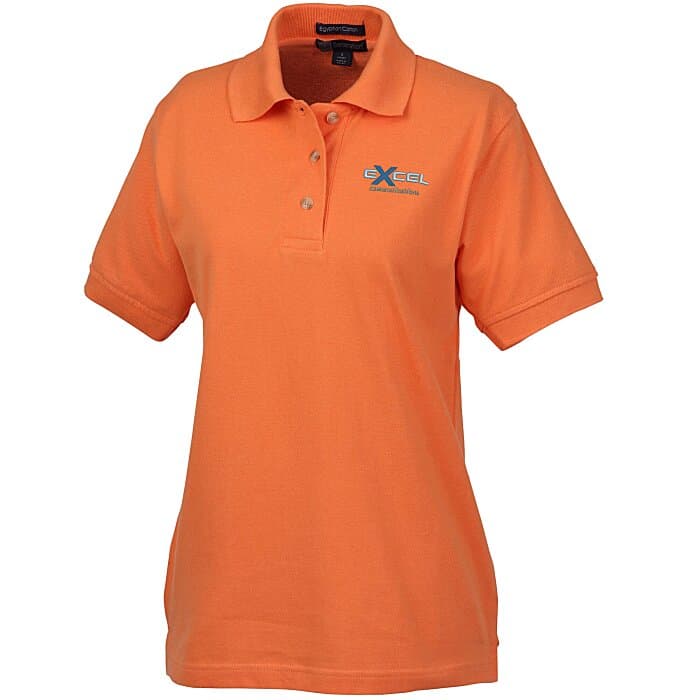 Egyptian Cotton Pique Polo - Ladies'