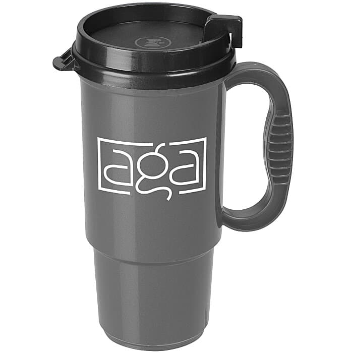 Insulated Auto Mug - 16 oz - Black Interior