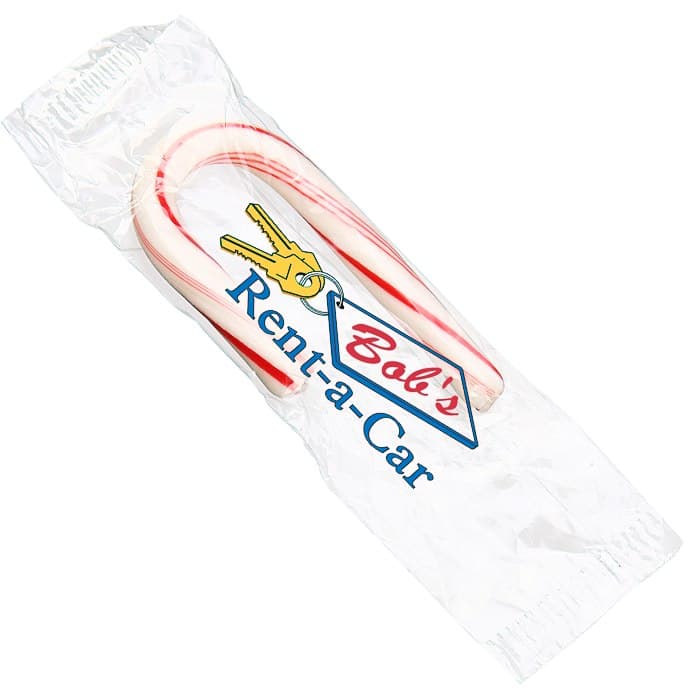 Candy Cane - Small - 2 1/2 inches - 3 1/2 inches